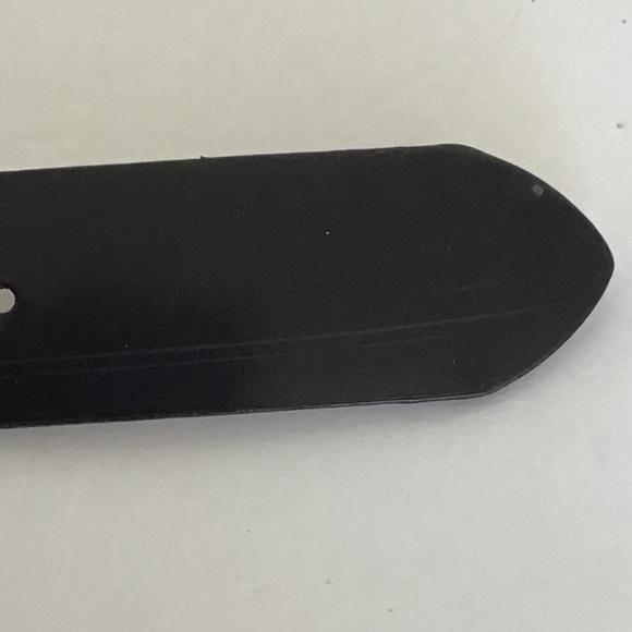 AMIEE LYNN BLACK LEATHER JEWELED BELT M/L - Picture 5 of 15